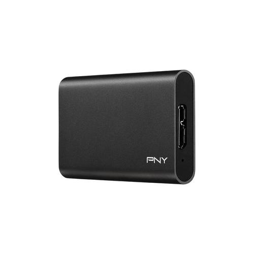PNY Elite 480GB USB 3.1 Portable External Solid State Drive Super Fast Speeds of up to 430Mbs USB 3.0 Connectivity Compatible with Windows and Mac OSX