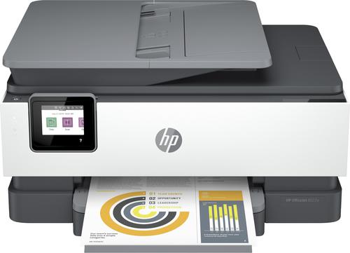 Multifunctional Machines HP Officejet Pro 8022e Wireless Inkjet Colour Multifunction Printer Print Scan Copy Fax