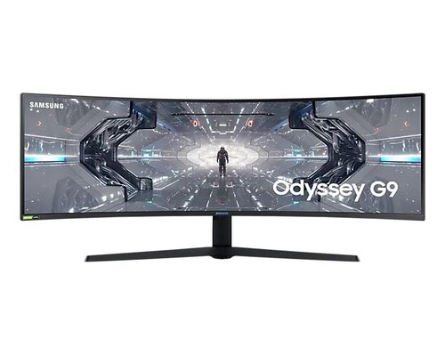Monitors Samsung Odyssey G95 49 Inch 5120 x 1440 Pixels Resolution 1ms Response Time Ultra Wide Quad HD HDMI DisplayPort USB LED Monitor