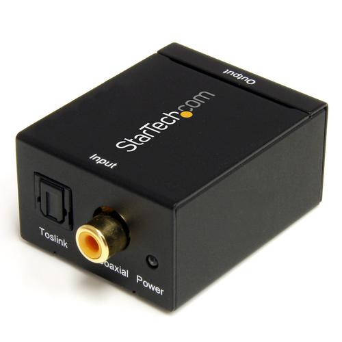 Cables & Adaptors StarTech SPDIF Digital Coaxial or Toslink Optical to Stereo RCA Audio Converter