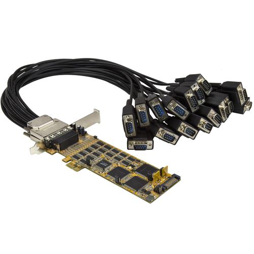 StarTech 16 Port Low Profile Serial Card RS232 PCI Express