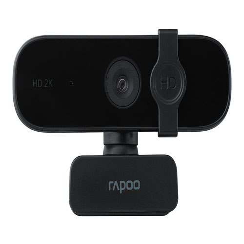 Webcams Rapoo XW2K HD 2K 30 FPS USB 2.0 VGA Webcam Black 2560 x 1440 Pixels Resolution 85 Degree Wide Angle View