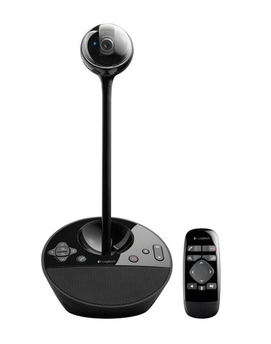 Webcams Logitech BCC950 30fps 1920 x 1080 Full HD Resolution USB 2.0 ConferenceCam Lync Certified for Business
