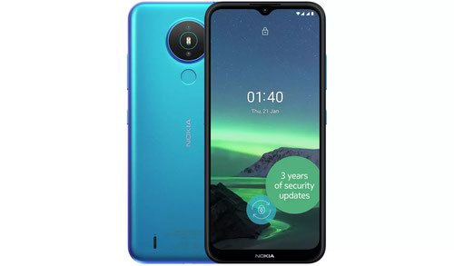 Mobile Phones Nokia 1.4 Android 6.51 Inch UK SIM Free Smartphone with 2GB RAM and 32GB Storage Dual SIM Blue