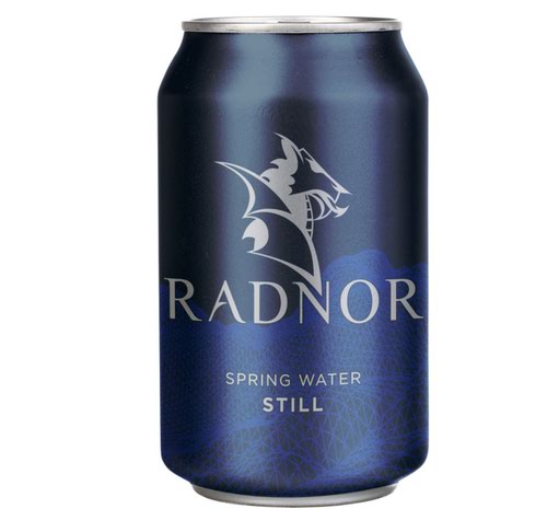 Radnor Still Spring Water 330ml Cans (Pack 24) 0201059