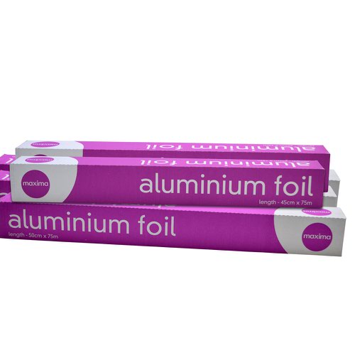 Maxima Aluminium Foil Roll 500mm x 75m 0505005