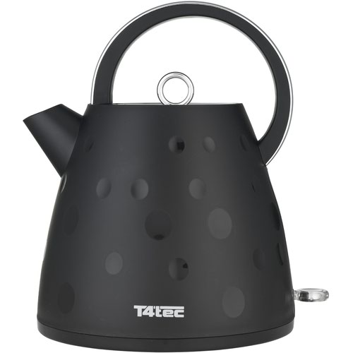 Kitchen Appliances T4Tec TT -KT847UK Black Glass Fast Boil Cordless Kettle