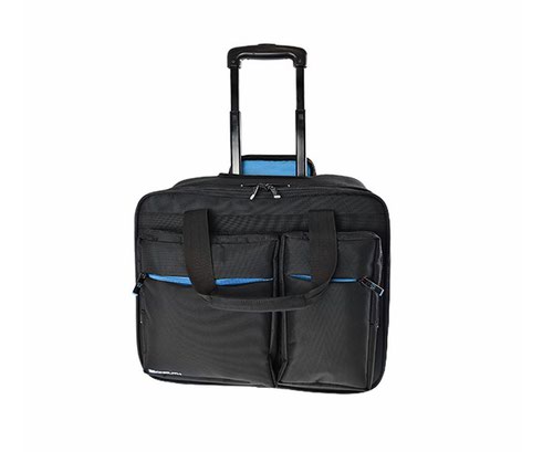 Briefcases & Luggage Monolith Blueline Laptop Trolley 15.6in Black 3317