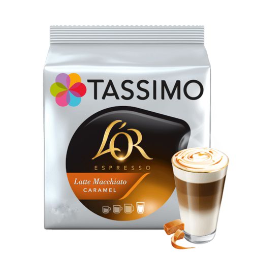 Tassimo LOR Latte Macchiato Caramel (Pack 8) 4041301