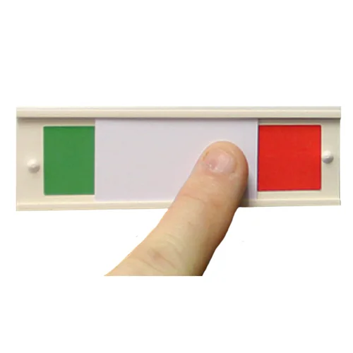 Beaverswood Self-Adhesive Two-colour Stock Identity Slider (Pack 50) - SISA/50 Beaverswood Self-Adhesive Two-colour Stock Identity Slider (Pack 50) - SISA/50