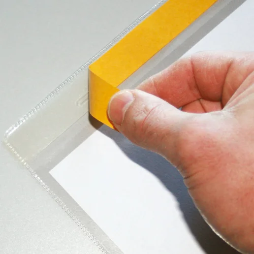 Beaverswood Self-Adhesive Industrial Strength Document Pockets A4 Horizontal Clear (Pack 10) - AP4H/10 Beaverswood Self-Adhesive Industrial Strength Document Pockets A4 Horizontal Clear (Pack 10) - AP4H/10