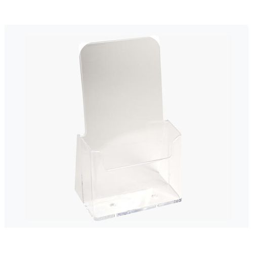 Literature Holders Exacompta Counter Literature Holder 1/3 A4 (DL) Clear Acrylic 73058D