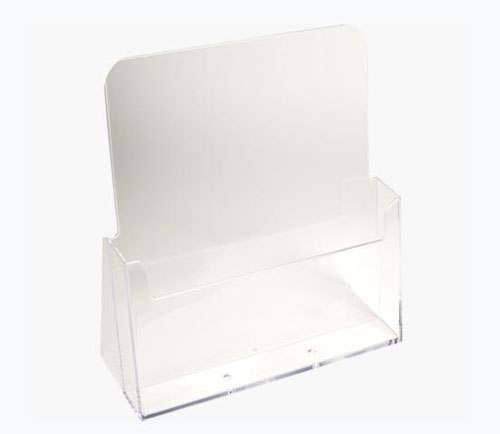 Literature Holders Exacompta Counter Literature Holders A4 1 Pocket Clear Acrylic 74058D