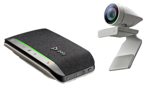 Headsets Poly Studio P5 Kit Video Conferencing System Poly Studio P5 Webcam with Poly Sync 20 Speakerphone