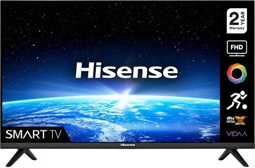 Televisions & Recorders Hisense 40A4GTUK 40 Inch 1920 x 1080 Pixels Full HD Resolution 1x USB 2.0 Port 2x HDMI Ports 1x RJ45 Port LED Smart TV