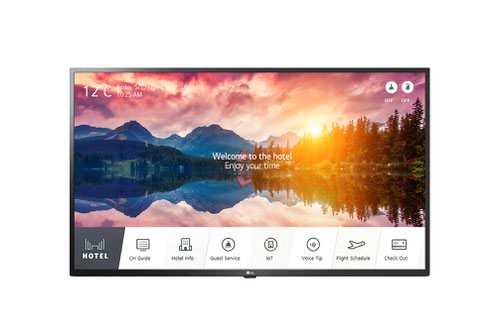 Televisions & Recorders LG 50US662H9 50 Inch 3840 x 2160 Ultra HD Resolution HDR 10 Pro 2x HDMI Ports 2x USB 2.0 Ports Pro Centric Smart Hotel TV