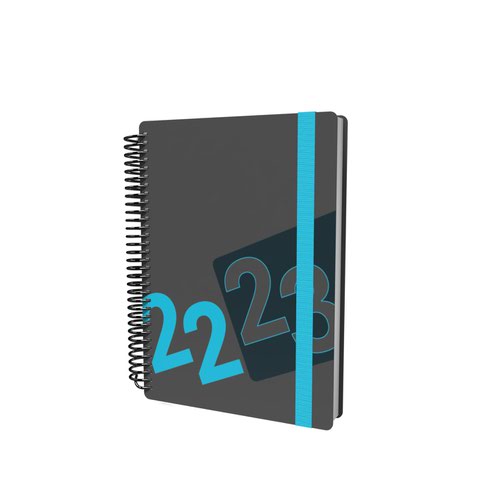 Collins Delta Mid-Year Diary 2022-2023 A5 Week to View Blue 817985