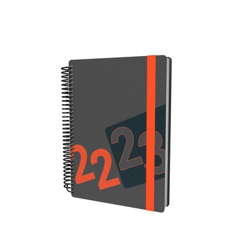 Diaries Collins Delta Mid-Year Diary 2022-2023 A5 Week to View Orange 817983