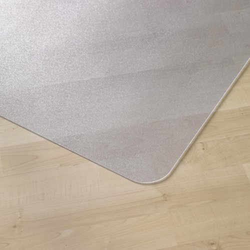 Floortex Chairmat Valuemat Phalate Free PVC for Hard Floors 120 x 90cm Transparent UFC129017EV