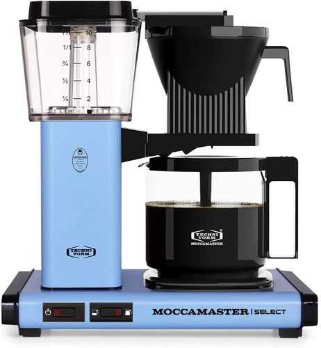 Coffee Machines & Accessories Moccamaster KBG 741 Select Pastel Blue Coffee Maker UK Plug