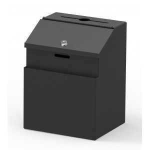 Document Twinco Metal Suggestion Ballot Charity Box TW52111