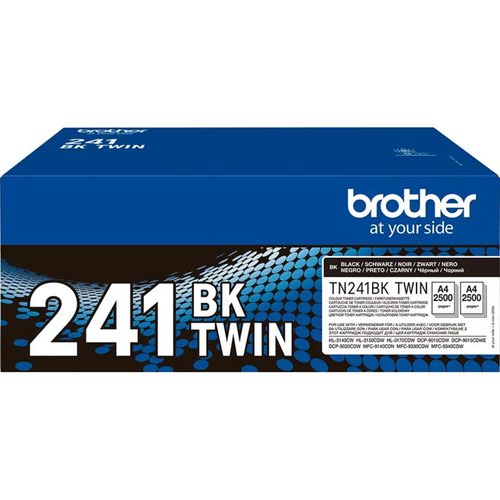 Brother Compatible Toner-kit black (TN-241 BK) Twin Pack