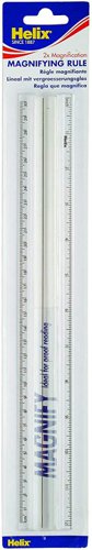 Helix Magnifying Ruler PVC 30 cm