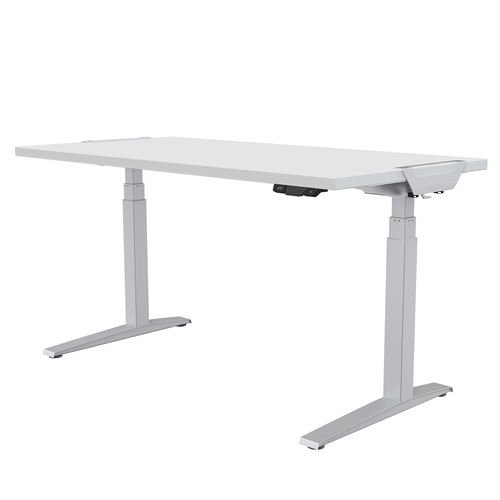 Fellowes Levado Height Adjustable Desk White 1200mm 9787001