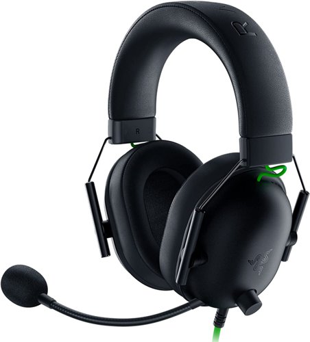 Headsets Razer Blackshark V2 Wired 3.5mm Connector Gaming Headset and USB Mic Enhancer Black