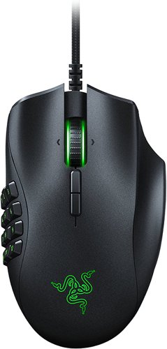 Razer Naga Trinity Laser 16000 DPI USB A Wired Optical Gaming Mouse