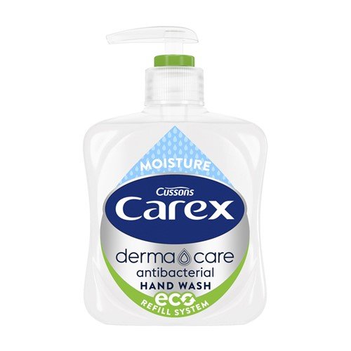 Carex Handwash Moisture Plus 250ml Anti-Bacterial (Pack 6) - 39349 Carex Handwash Moisture Plus 250ml Anti-Bacterial (Pack 6) - 39349