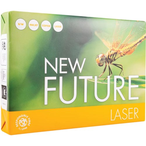New Future Laser A4 White Paper 80GSM 500 Sheets (MAX 5 PER ORDER) New Future Laser A4 White Paper 80GSM 500 Sheets (MAX 5 PER ORDER)