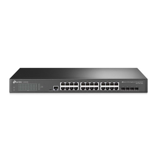 TP-Link Omada 24-Port Gigabit L2+ Managed Switch with 4 SFP Slots TP-Link Omada 24-Port Gigabit L2+ Managed Switch with 4 SFP Slots