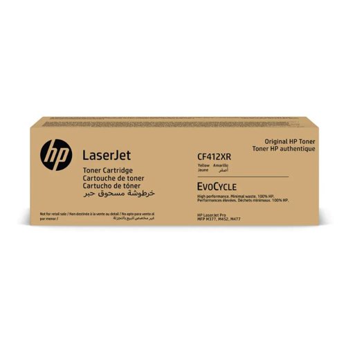 HP 412X R Yellow Toner High Capacity CF412XR HP 412X R Yellow Toner High Capacity CF412XR