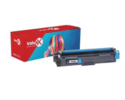 ValueX+Brother+Cyan+Remanufactured+Toner+Cartridge+2.2k+pages+-+TN245C