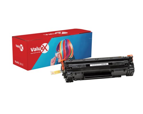 ValueX+HP+85A+Black+Standard+Capacity+Remanufactured+Toner+Cartridge+1.6K+pages+-+CE285A