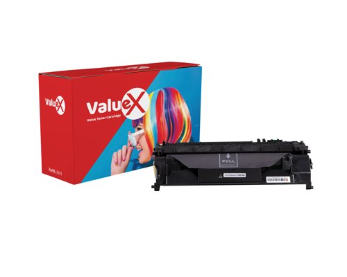ValueX+HP+80A+Black+Standard+Capacity+Compatible+New+Build+Toner+Cartridge+2.7k+pages+-+CF280A