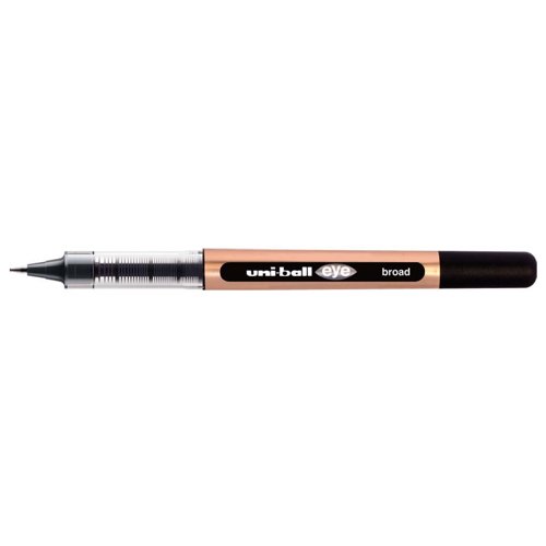 uni-ball Eye Broad UB-150-10E Rollerball Pen 1.0mm Tip Black Eco 70% Recycled Plastic (Pack 12) - 315333000 uni-ball Eye Broad UB-150-10E Rollerball Pen 1.0mm Tip Black Eco 70% Recycled Plastic (Pack 12) - 315333000