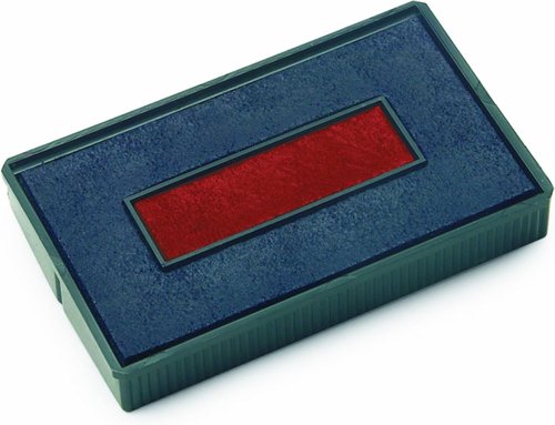 COLOP E/4850 Dual Colour Twin Replacement Ink Pad Red/Blue (Blister Pack) - 131346 COLOP E/4850 Dual Colour Twin Replacement Ink Pad Red/Blue (Blister Pack) - 131346