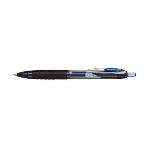 uni-ball Signo 207 UMN-207E Retractable Gel Rollerball Pen 0.7mm Tip 0.4mm Line Blue (Pack 12) - 308676000 uni-ball Signo 207 UMN-207E Retractable Gel Rollerball Pen 0.7mm Tip 0.4mm Line Blue (Pack 12) - 308676000