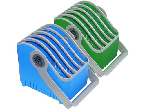 LocknCharge Set of Two Small Carry Baskets with 5 Slots for Devices up to 11 Inches LocknCharge Set of Two Small Carry Baskets with 5 Slots for Devices up to 11 Inches