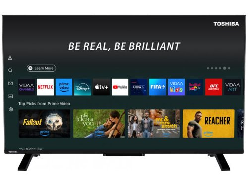 Toshiba UV2F 43 Inch 3840 x 2160 Pixels 4K Ultra HD Bluetooth HDMI USB Vidaa Smart TV Toshiba UV2F 43 Inch 3840 x 2160 Pixels 4K Ultra HD Bluetooth HDMI USB Vidaa Smart TV