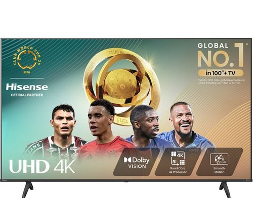 Hisense 43E6NTUK 43 Inch 3840 x 2160 Pixels 4K Ultra HD HDMI USB Smart TV Hisense 43E6NTUK 43 Inch 3840 x 2160 Pixels 4K Ultra HD HDMI USB Smart TV