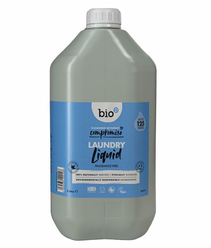 Bio D Unscented Non Bio Laundry Liquid 5 Litre - BLL45A Bio D Unscented Non Bio Laundry Liquid 5 Litre - BLL45A