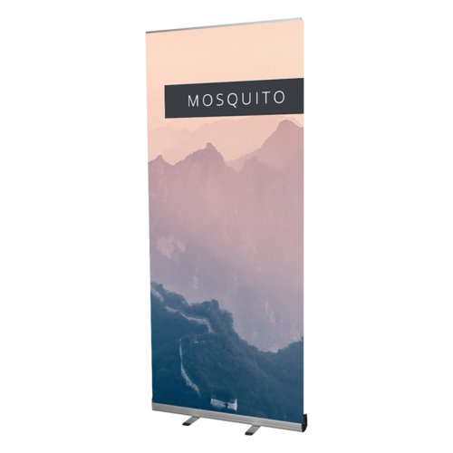 Ultima Display Mosquito Roller Banner Stand Snap Clip 1200mm x 2000mm Bx Ultima Display Mosquito Roller Banner Stand Snap Clip 1200mm x 2000mm Bx