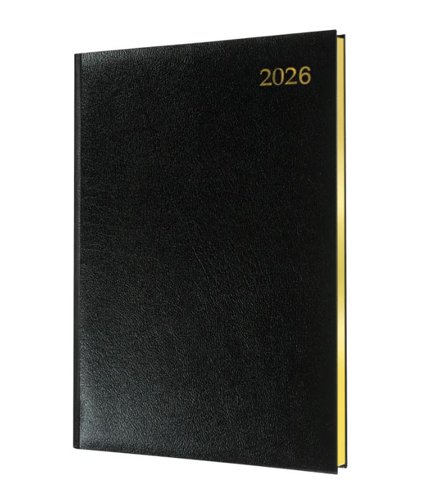Collins QB7 Desk Diary A4 Week to View Appointment 2026 Black QB7.99-26 - 822140 Collins QB7 Desk Diary A4 Week to View Appointment 2026 Black QB7.99-26 - 822140