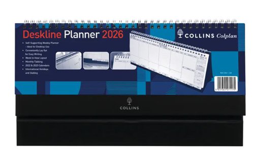 Collins Deskline Planner Week to View 2026 CDL1-26 - 822163 Collins Deskline Planner Week to View 2026 CDL1-26 - 822163