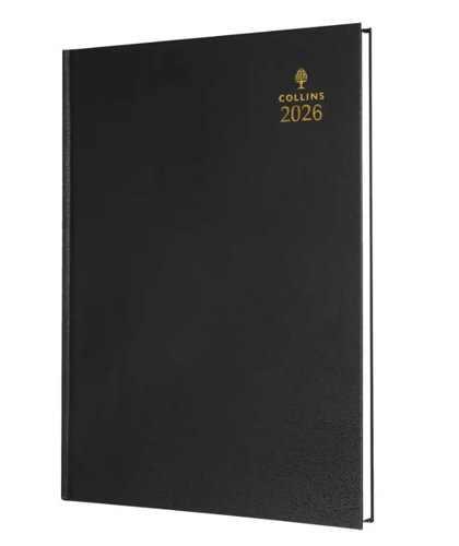 Collins 35 Desk Diary A5 Week to View 2026 Black 35.99-26 - 823309 Collins 35 Desk Diary A5 Week to View 2026 Black 35.99-26 - 823309