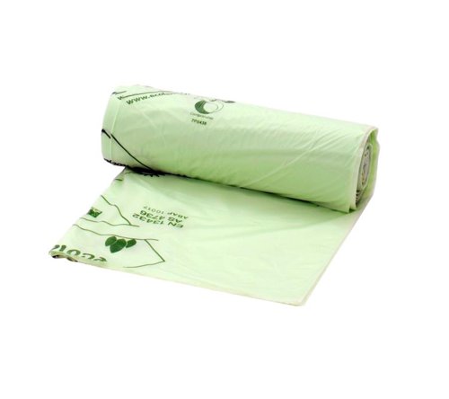 Compostable Caddy Liners 25 Litre (Roll x 26 Liners) - 0703259 Compostable Caddy Liners 25 Litre (Roll x 26 Liners) - 0703259