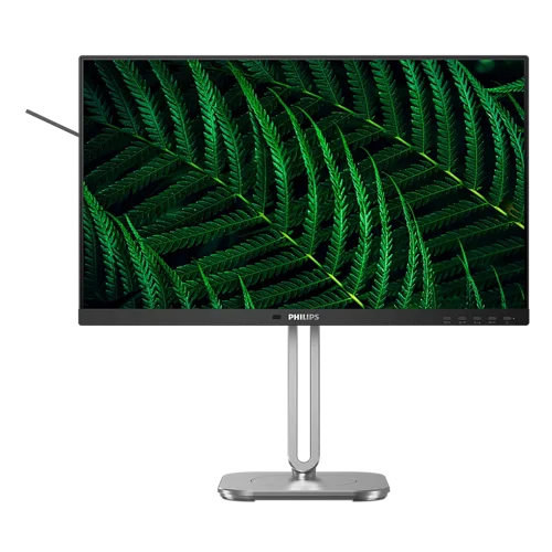 Philips 5000 Series 23.8 Inch 1920 x 1080 Pixels Full HD IPS Panel HDMI DisplayPort VGA Business Monitor Philips 5000 Series 23.8 Inch 1920 x 1080 Pixels Full HD IPS Panel HDMI DisplayPort VGA Business Monitor